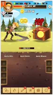 Clicker Knight Idle Incremental RPG android App screenshot 3