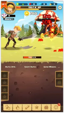 Clicker Knight Idle Incremental RPG android App screenshot 5