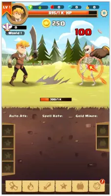 Clicker Knight Idle Incremental RPG android App screenshot 6